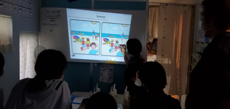 8月　summer party(交野本校教室)の様子😊