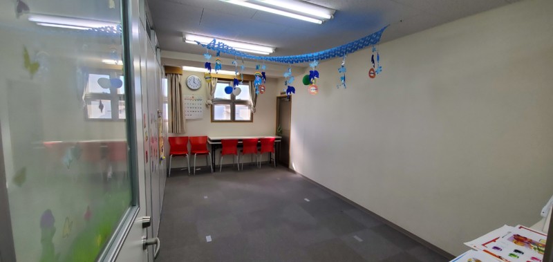 コロナ対策期間の河内磐船教室の様子