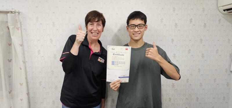 英検準2級合格　ひろき君😊