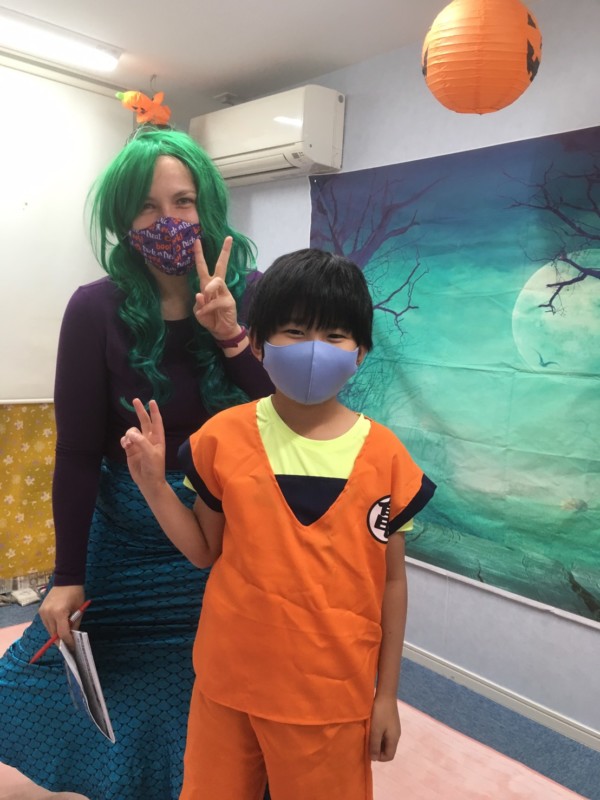 Halloween Party 交野本校　火曜日　高学年クラスの様子😊