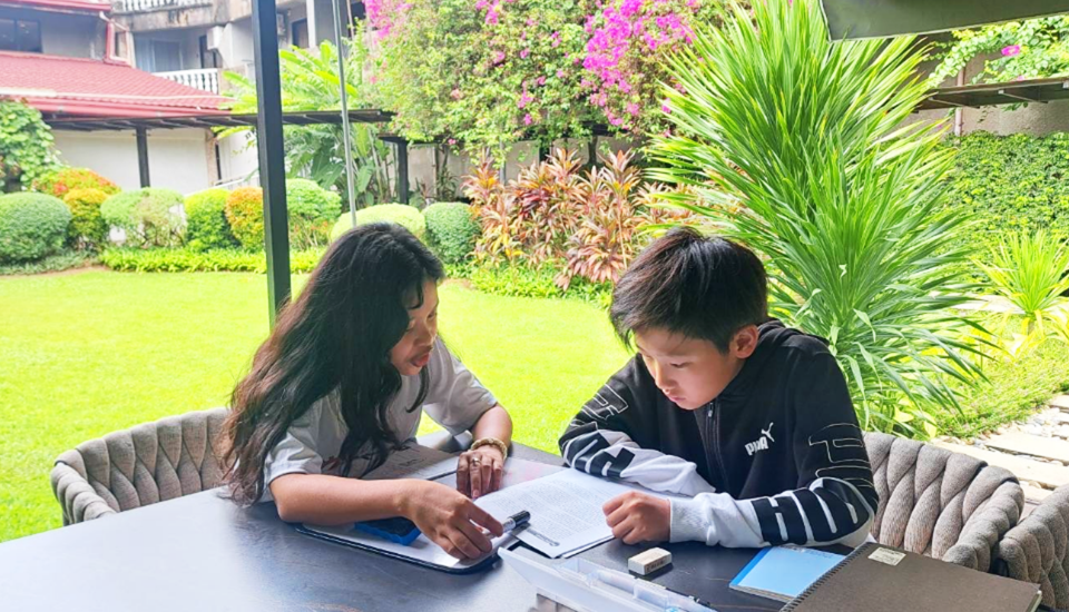 海外留学の様子