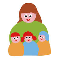 講師と生徒さまイラスト