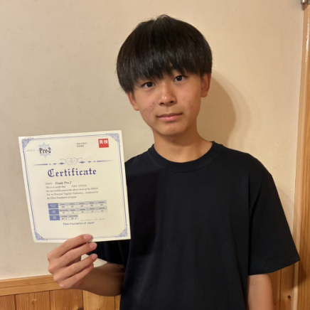 とうご君（中３）