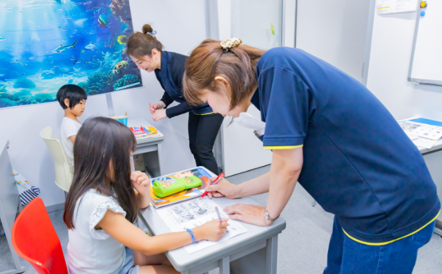 日本人講師の授業